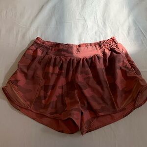 Lululemon Hotty Hot High Rise Lined Short 4”